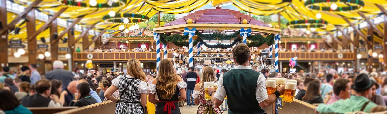 Oktoberfest construction site