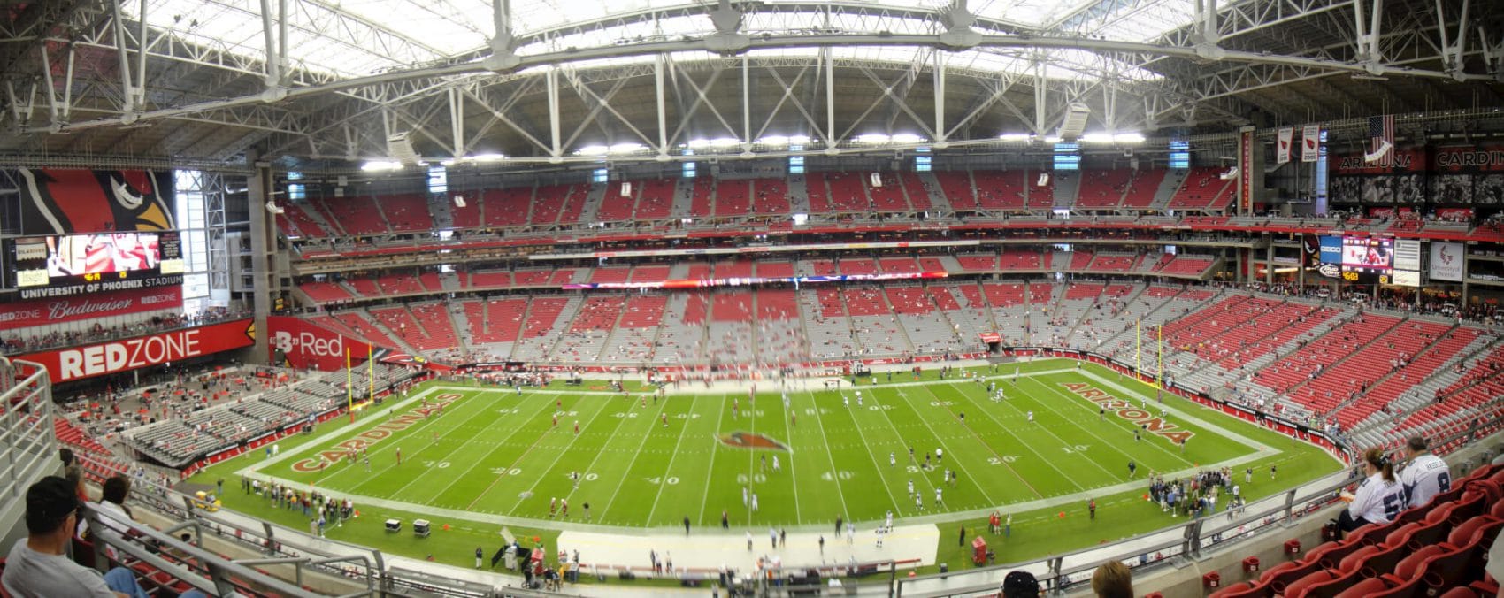 The University of Phoenix stadium is filling up before a game